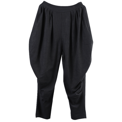 Casual Pure Color Drop-crotch Pants