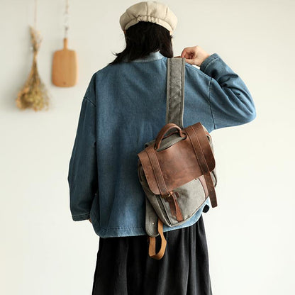 Casual Pure Color Plus Velvet Shirt Coat