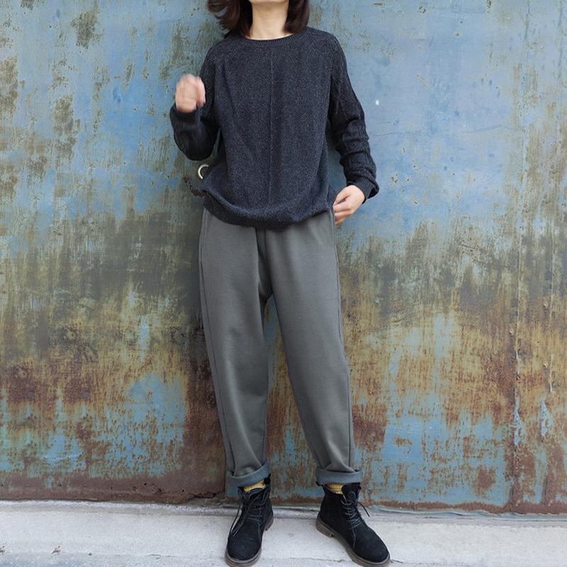 Casual Pure Color Skin-friendly Straight Pants