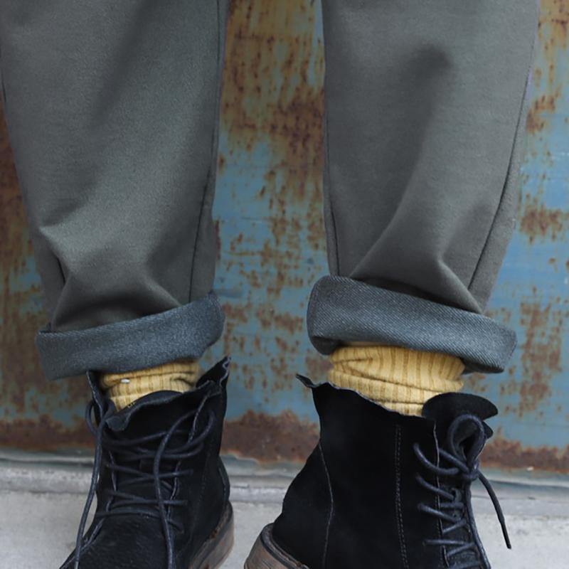 Casual Pure Color Skin-friendly Straight Pants