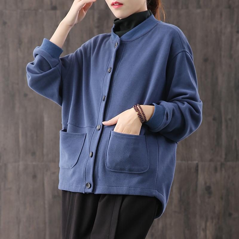 Casual Pure Color Soft And Comfortable Coat
