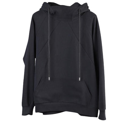 Casual Pure Color Thick Cotton Hoodie