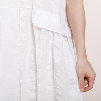 Casual Round Neck Short Sleeve Pockets Dress