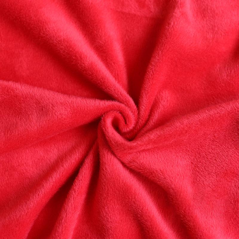 Casual Solid Color Plus Velvet Comfortable Sweatshirt