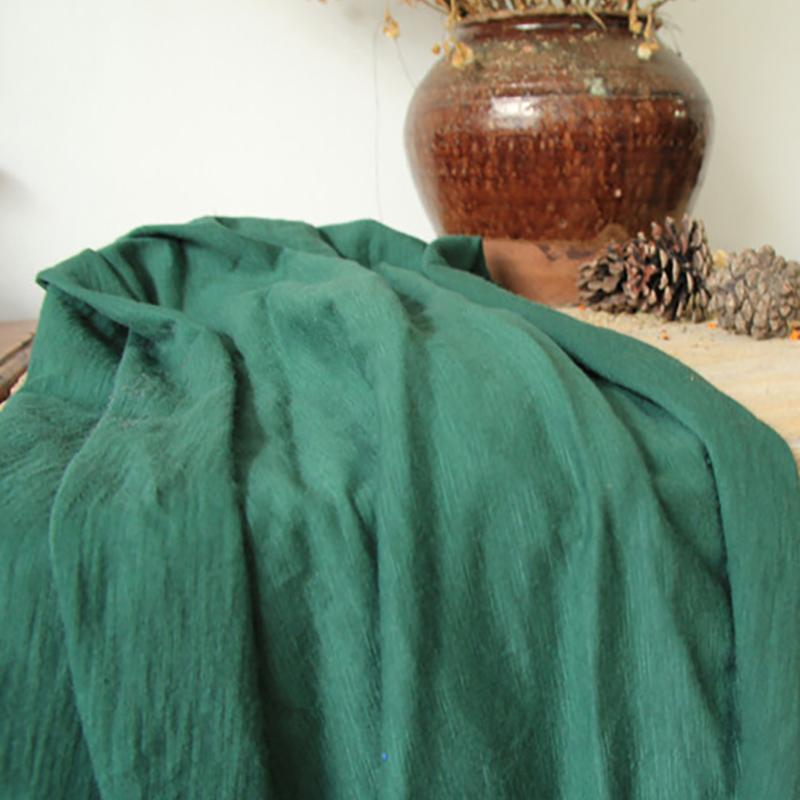 Casual Wild Travel Solid Color Cotton Scarf