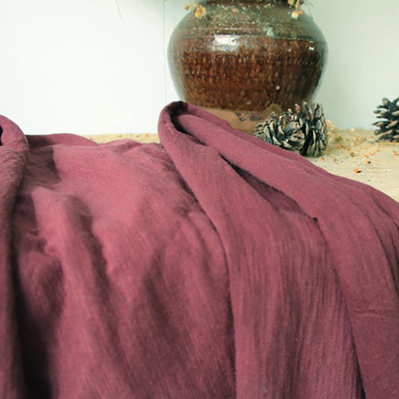 Casual Wild Travel Solid Color Cotton Scarf