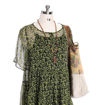 Chiffon Dress Casual Daily Look