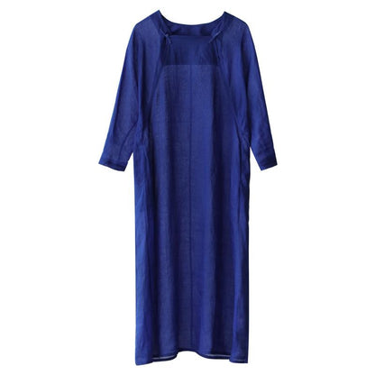Chinese Style Wide And Cool Midi Dress
