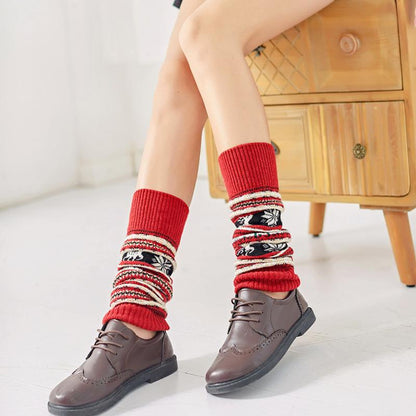 Christmas Deer Warm High Stockings
