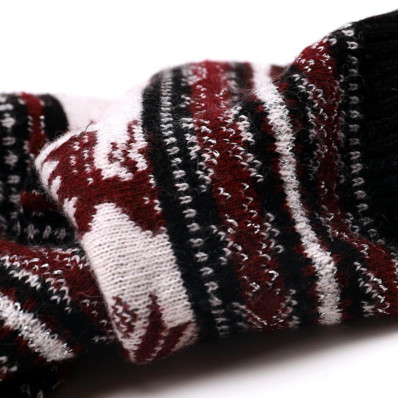 Christmas Deer Warm High Stockings