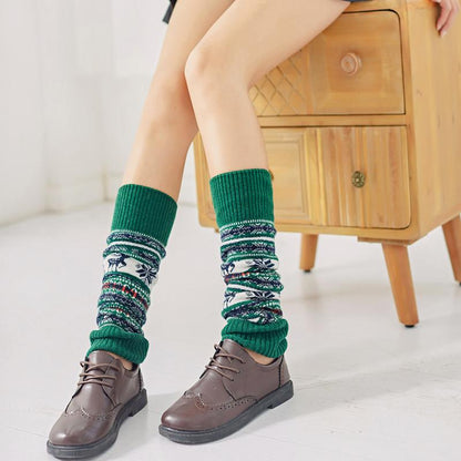 Christmas Deer Warm High Stockings