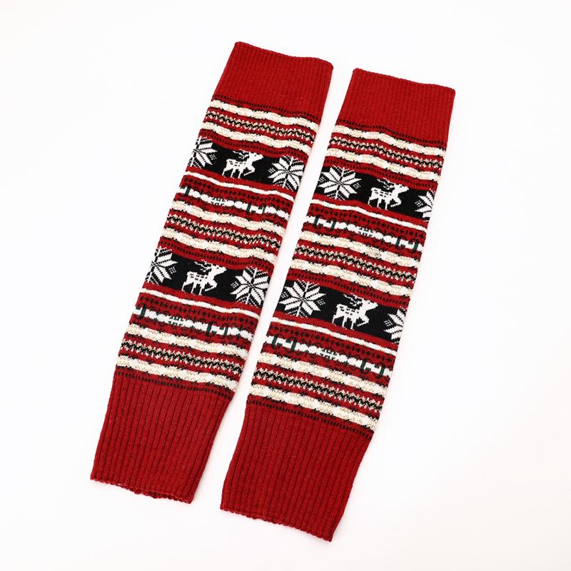 Christmas Deer Warm High Stockings