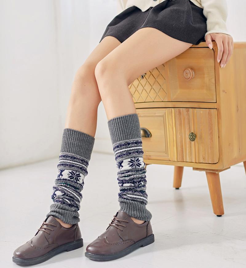 Christmas Deer Warm High Stockings