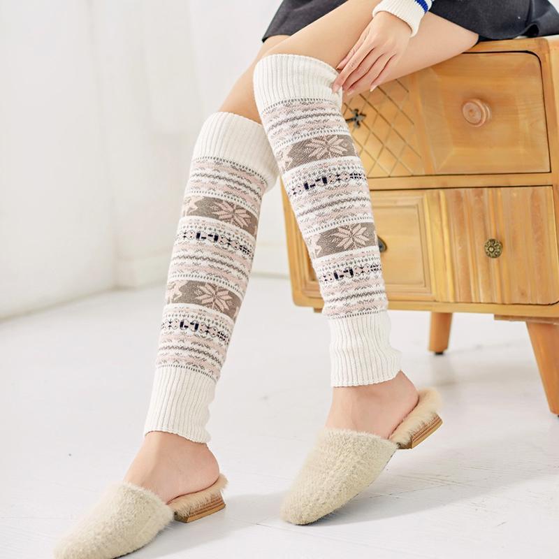 Christmas Deer Warm High Stockings