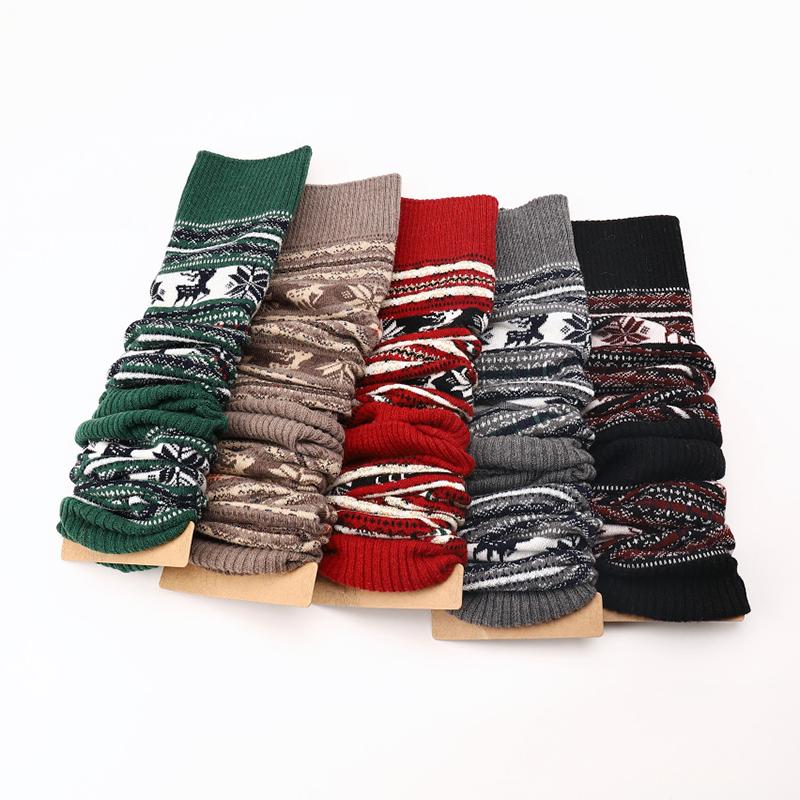 Christmas Deer Warm High Stockings