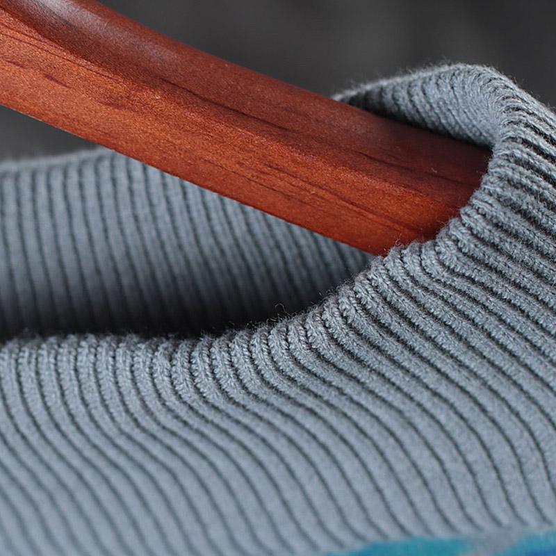 Colored Prints Comfortable Knit Harem Pants