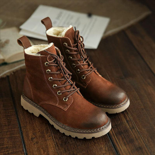 Comfortable Warm Wool Lining Boots