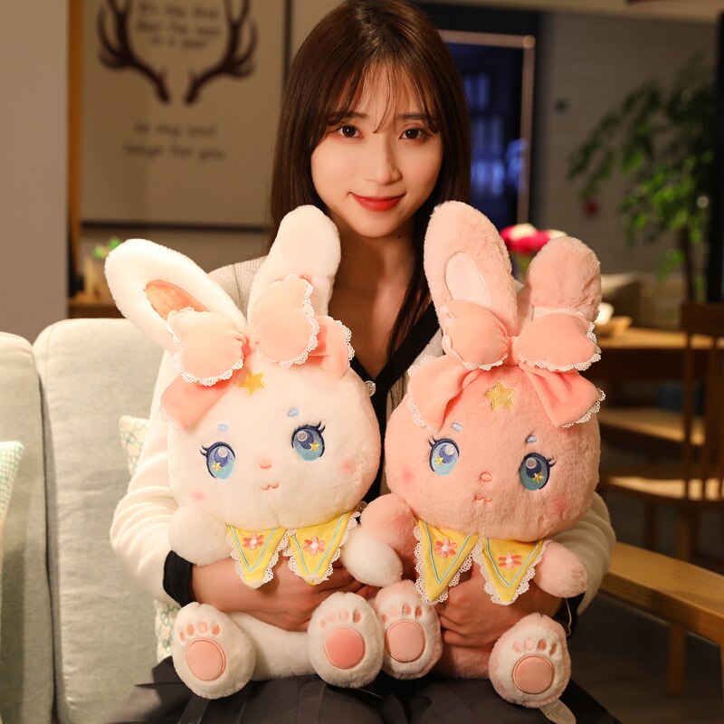 Cute / Soft/ Cartoon/ Beautiful/ Rabbit Plush Toy/ Fashionable Little Rabbit Doll/ Children's Birthday Gift/ Christmas Gift