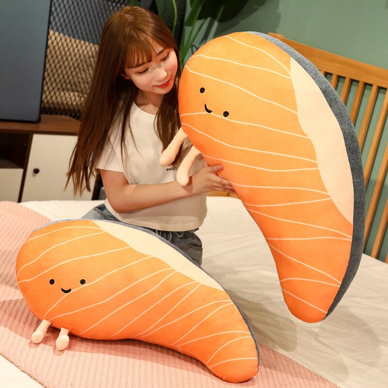 Cute / Soft / Imitation Salmon Pillow / Salmon Plush Toy / Children's Birthday Gift / Christmas Gift