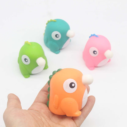 Cute / Soft / Spit Bubble Duck / Bubble Blowing Decompression Bubble Dragon Toys / Children Decompression Toys