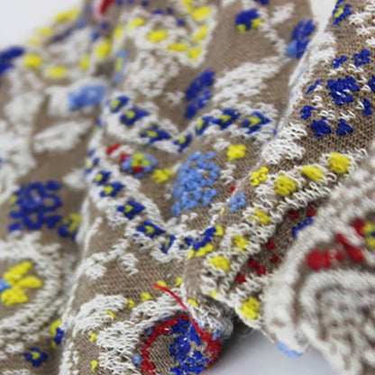 Cute Jacquard Breathable Socks - 5 Pairs