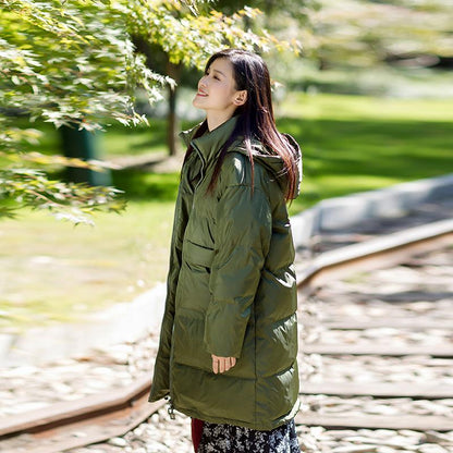 Women Winter Hoodies Loose Thick Coat