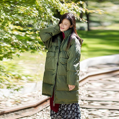 Women Winter Hoodies Loose Thick Coat
