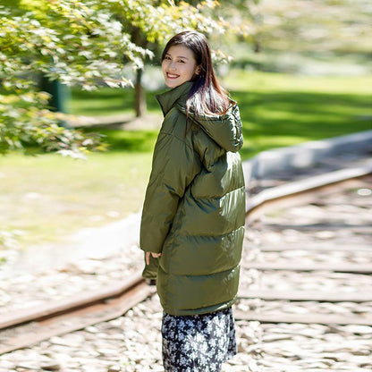 Women Winter Hoodies Loose Thick Coat