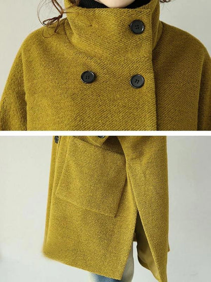 Double Breasted Wool Coat