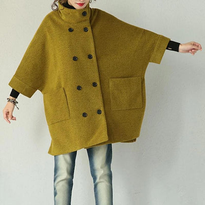 Double Breasted Wool Coat