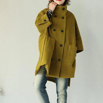 Double Breasted Wool Coat