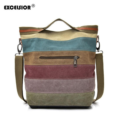 Canvas Bag Women's Handbag Crossbody Bag - Zebrant