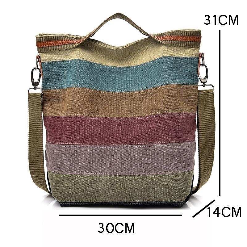Canvas Bag Women's Handbag Crossbody Bag - Zebrant