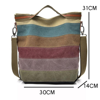 Canvas Bag Women's Handbag Crossbody Bag - Zebrant