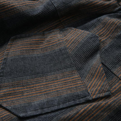 Elastic Waist Striped Casual Harem Pants