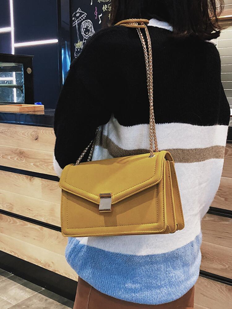 Elegant Female Flap Square Bag