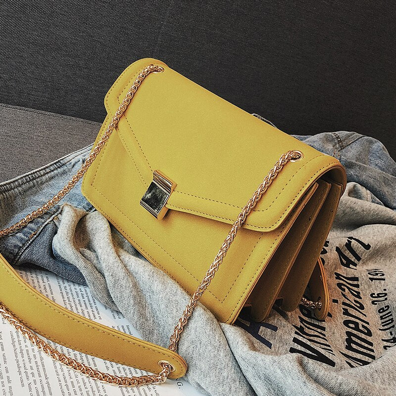 Elegant Female Flap Square Bag