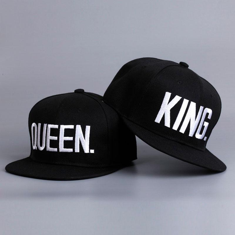 Fashion KING QUEEN Couple Cap Three Colors to Choose