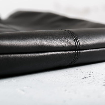 Fashion Leather Tote Bag With A Small Bag