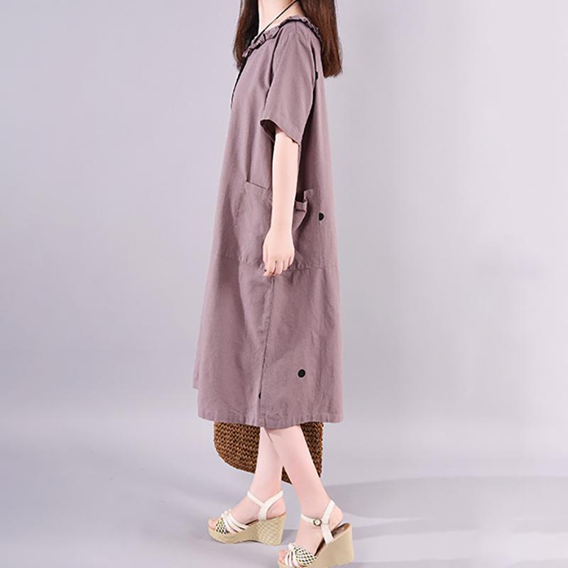 Fashion Polka Dot Comfortable Loose Dress