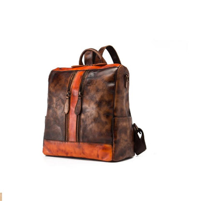 Fashion Splicing Casual Simple Backpack
