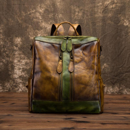 Fashion Splicing Casual Simple Backpack