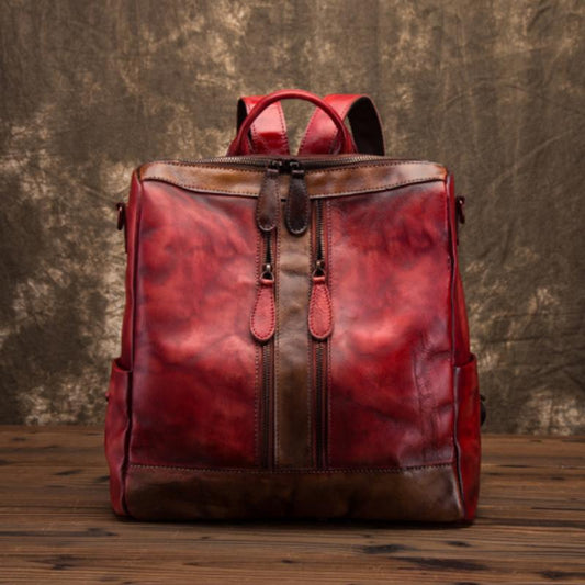 Fashion Splicing Casual Simple Backpack