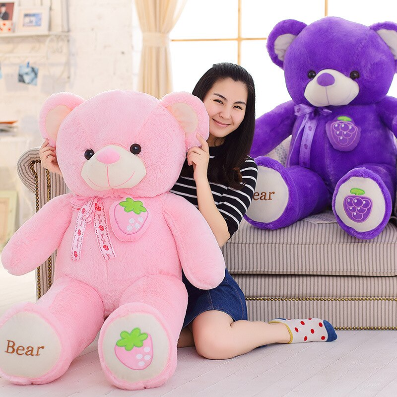 Fat Large Teddy Bear Plush Toy Lovely Giant Bear Huge Stuffed Soft Animal Dolls Kids Toy Birthday Gift For Girlfriend Lover