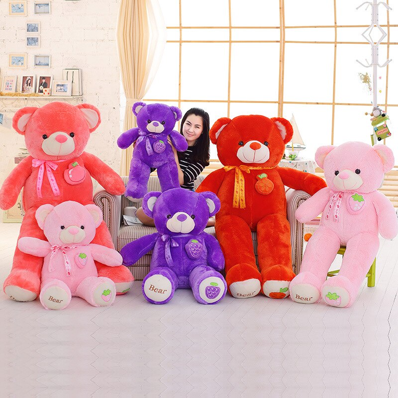 Fat Large Teddy Bear Plush Toy Lovely Giant Bear Huge Stuffed Soft Animal Dolls Kids Toy Birthday Gift For Girlfriend Lover