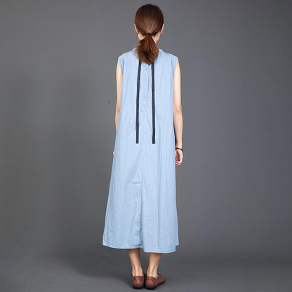 Folded Lacing Irregular Splice Solid Color Dress