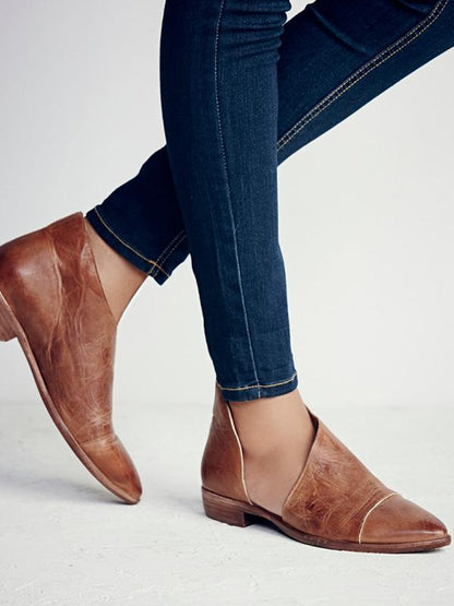 Super Original Half Open Design Causal Shoes, Three Colors