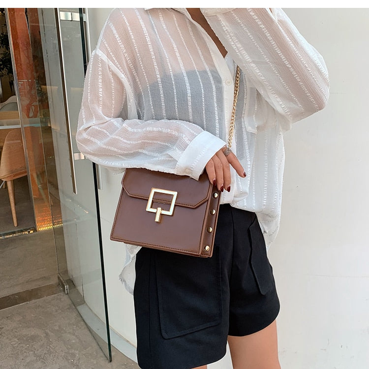 Vintage Fashion Female Crossbody Bag