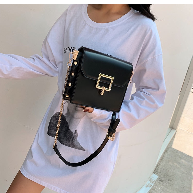 Vintage Fashion Female Crossbody Bag