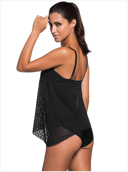 Large Size Low Waist Bikini Skirt Swimsuit